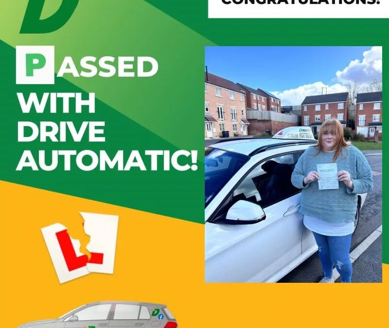 Ash Passed her Driving test!!