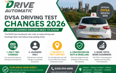 DVSA Driving Test Changes 2026: What Learner Drivers Need to Know