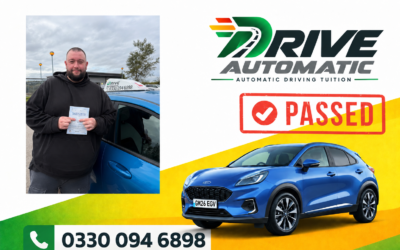 Jonny passes first time with just one minor fault!