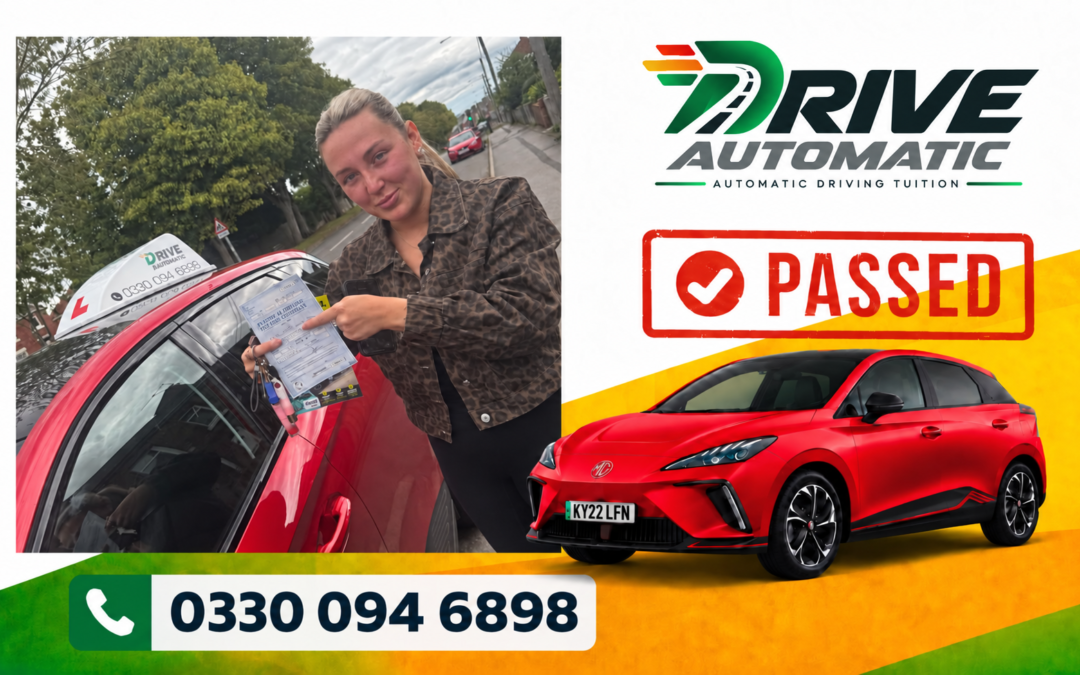 First-Time Pass with Just 1 Minor for Grace! 🎉🚗