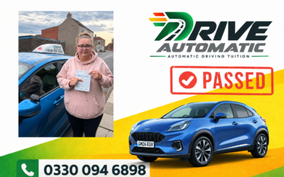 A huge congratulations to Jammie, who passed her driving test first time in Darlington with only one minor driving fault!